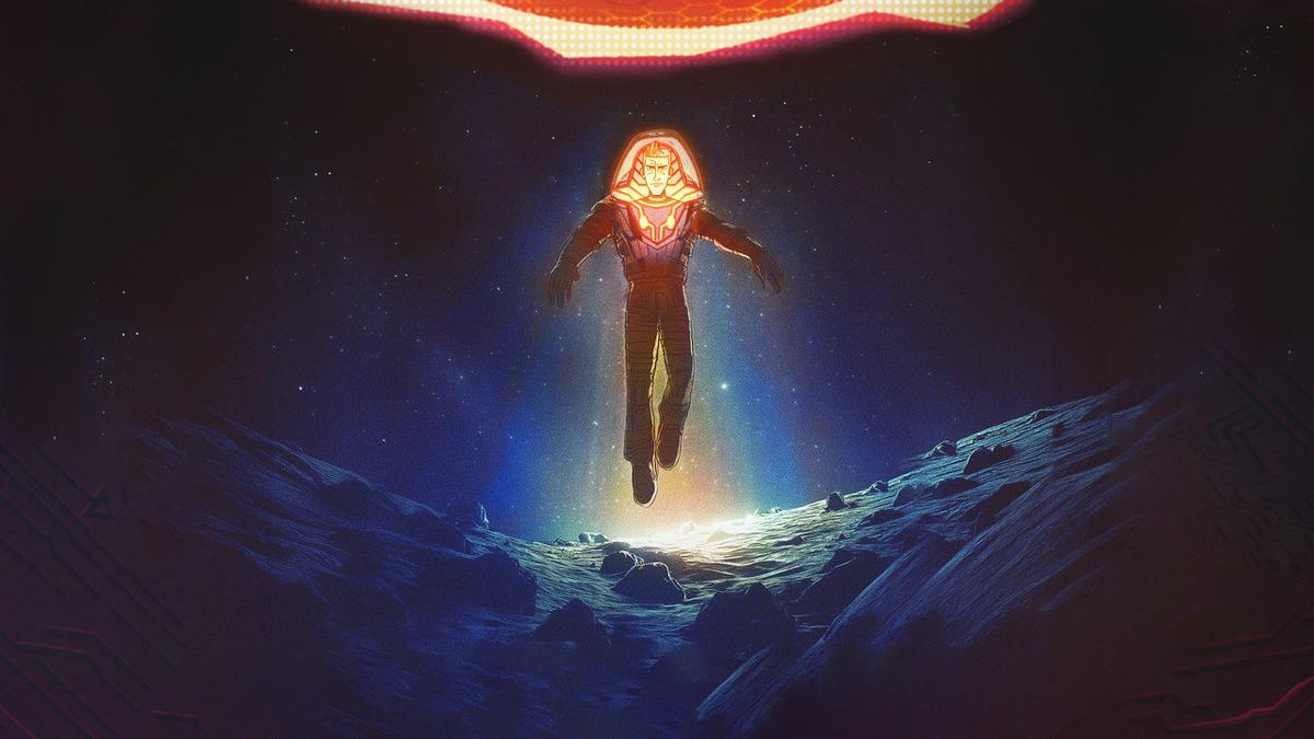 Astronauta backdrop