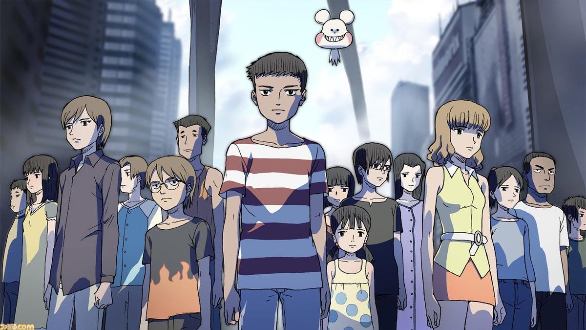 Bokurano backdrop