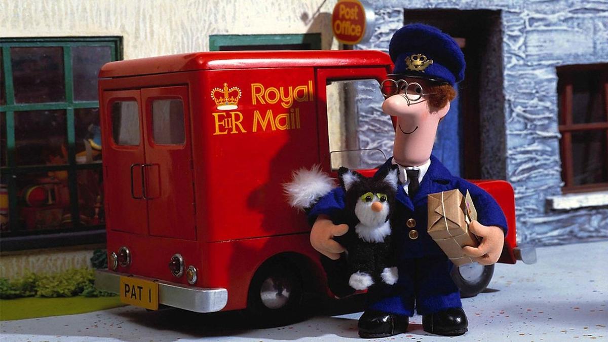 Postman Pat backdrop