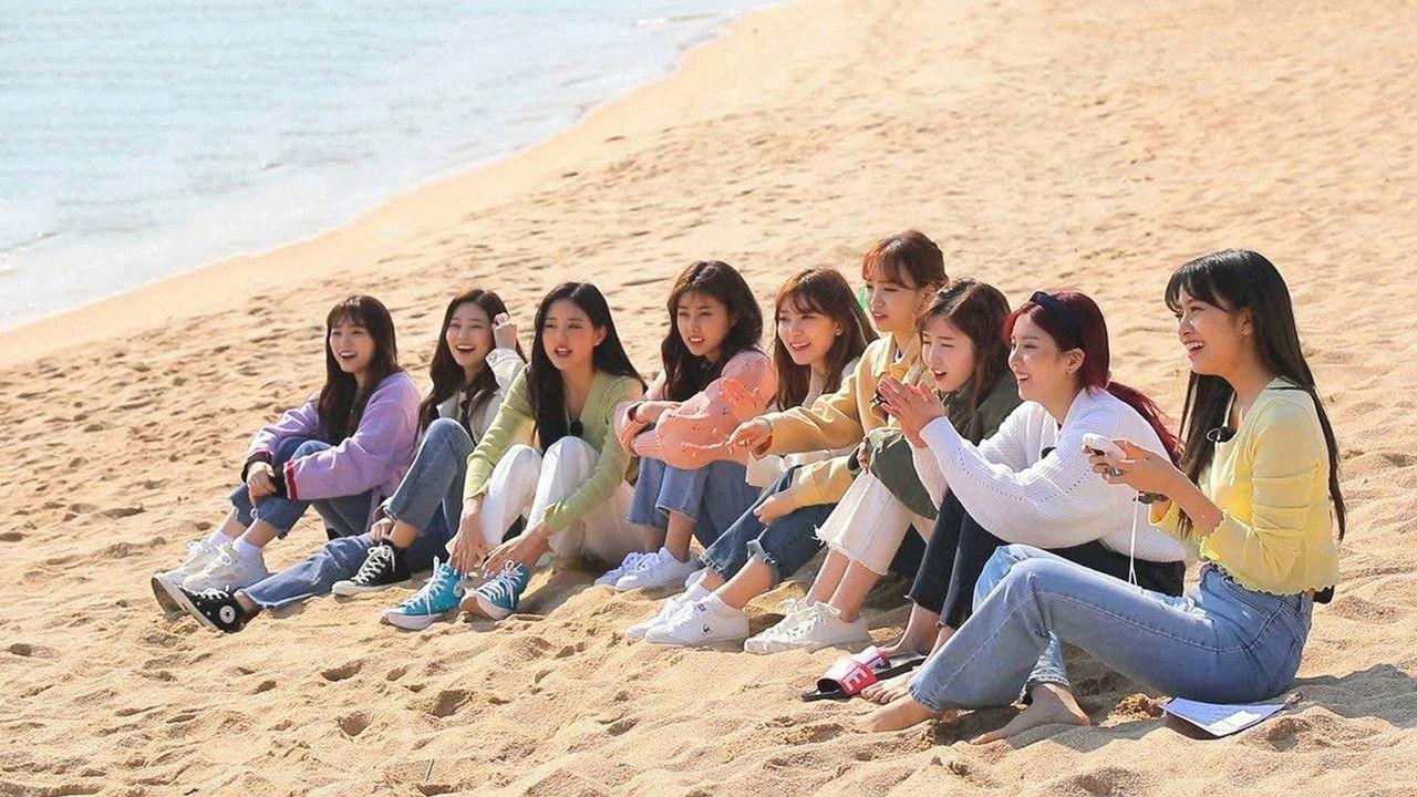 IZ*ONE Eating Trip backdrop