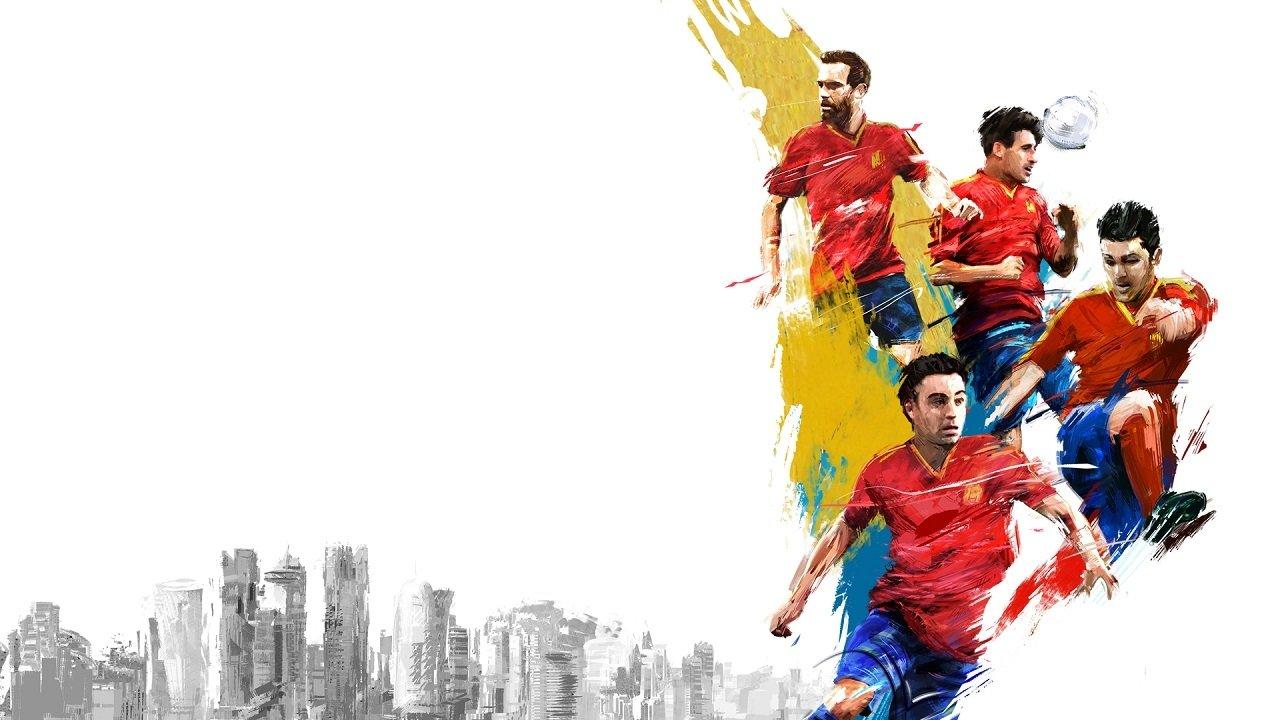 Futbolistas por el mundo backdrop