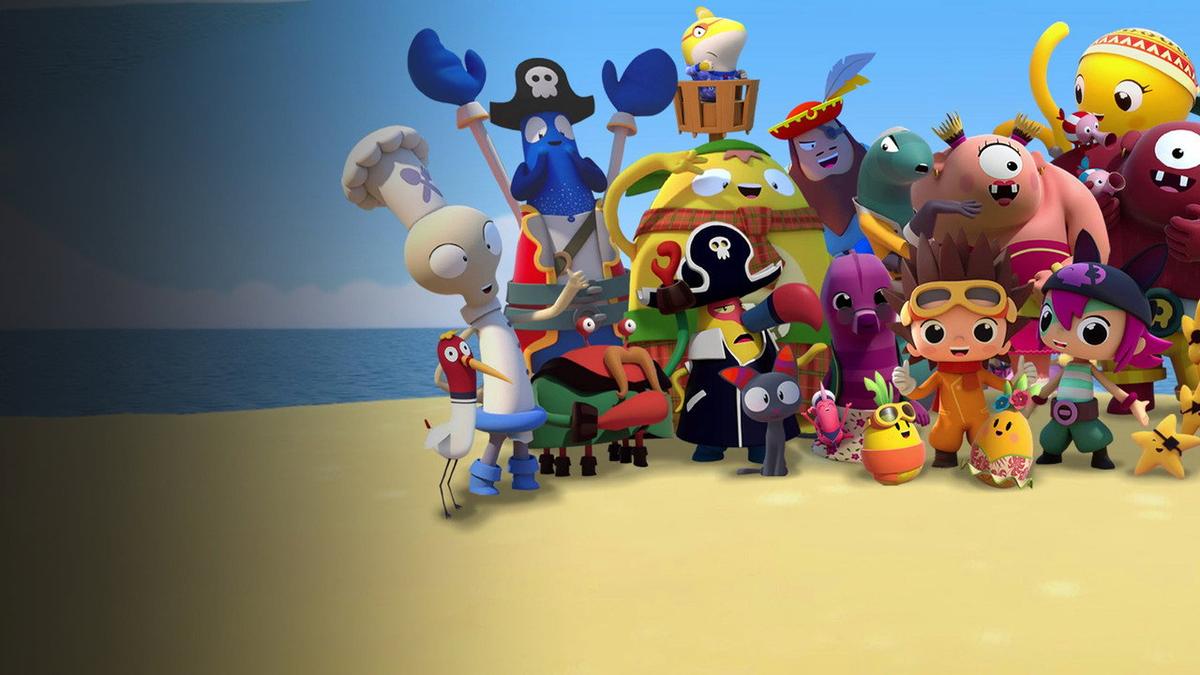 Pirata and Capitano backdrop