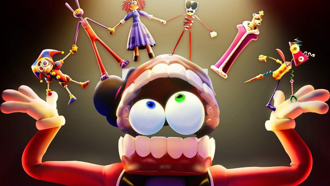 The Amazing Digital Circus backdrop