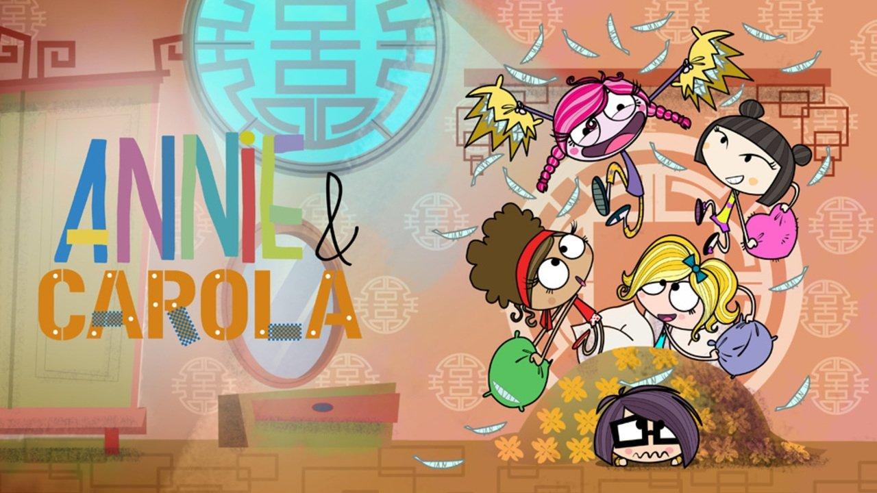 Annie & Carola backdrop