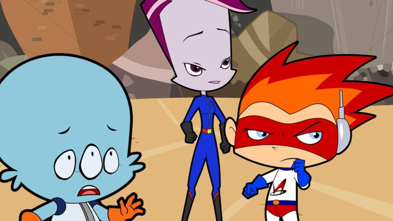 The New Adventures of Nanoboy backdrop
