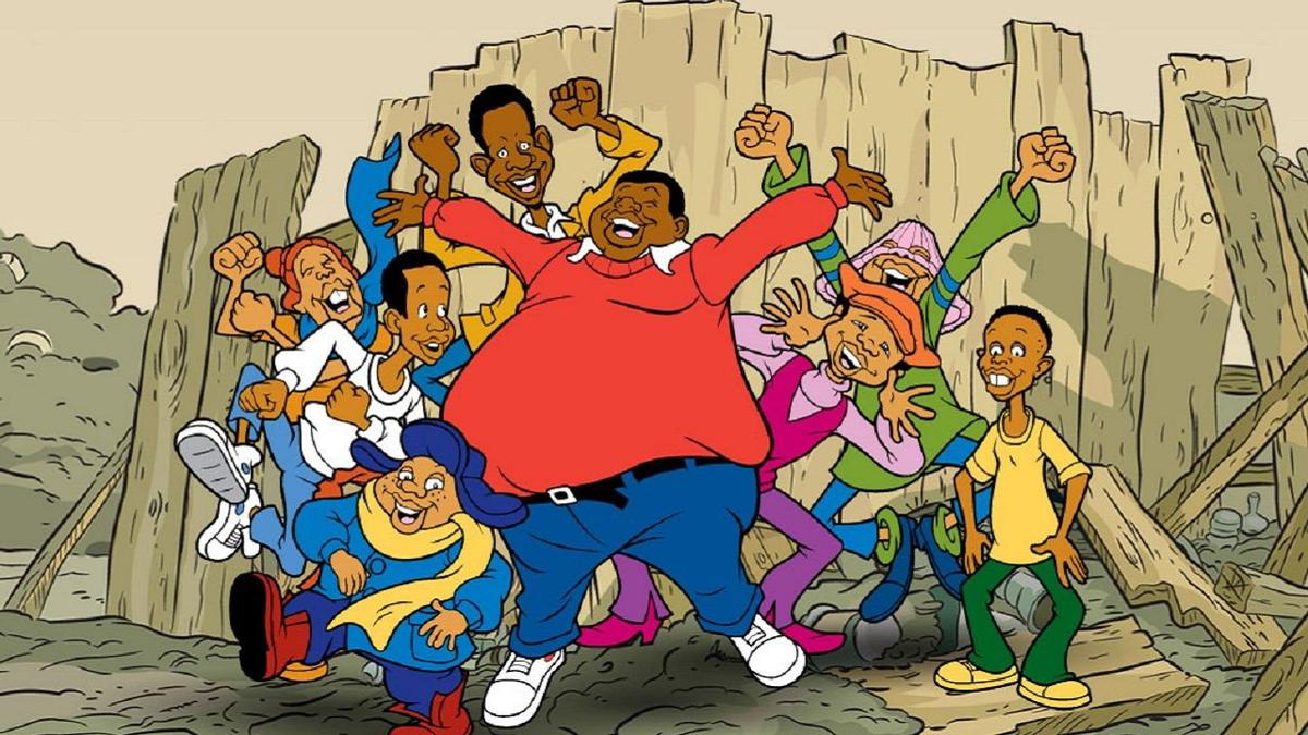 Fat Albert and the Cosby Kids backdrop
