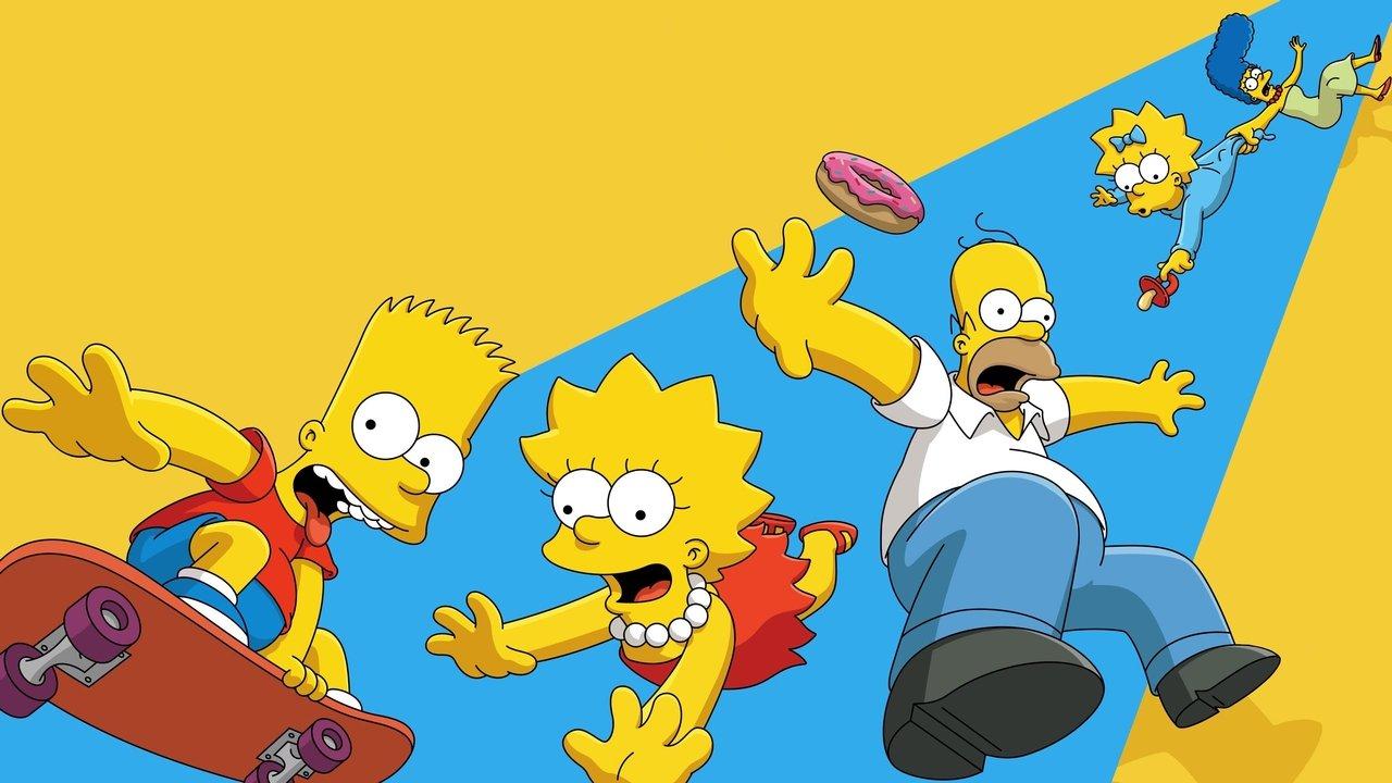 The Simpsons backdrop