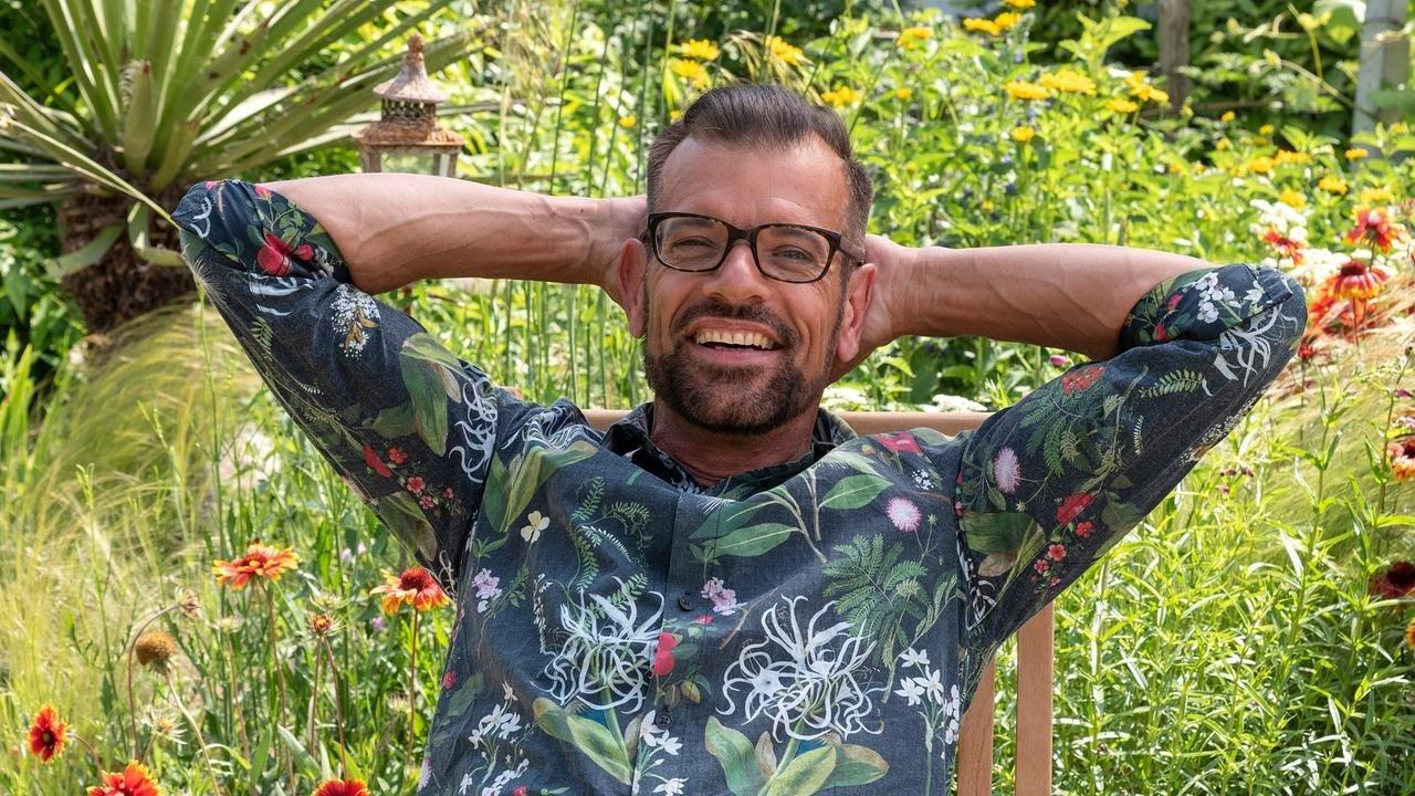 Natur im Garten backdrop