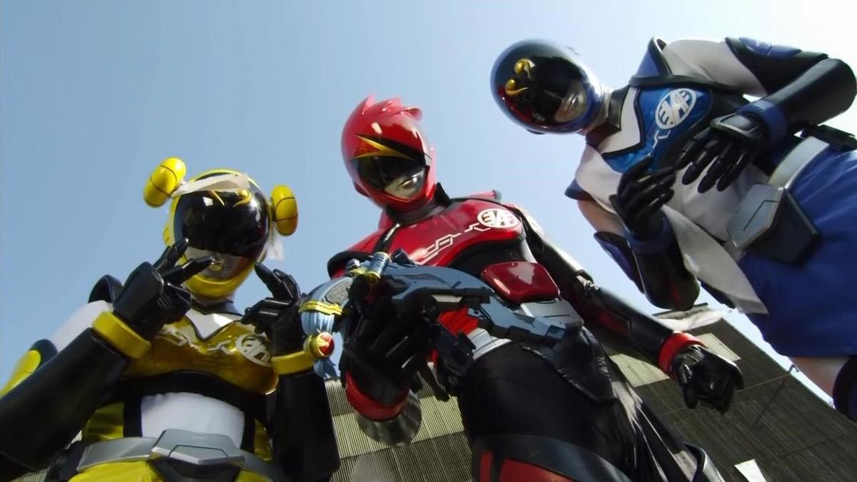 Hikonin Sentai Akibaranger backdrop