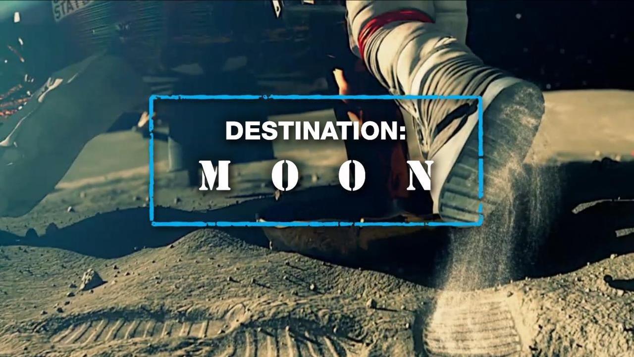 Destination: Moon backdrop