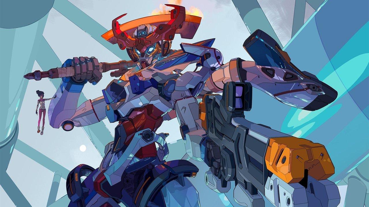 Mobile Suit Gundam GQuuuuuuX backdrop