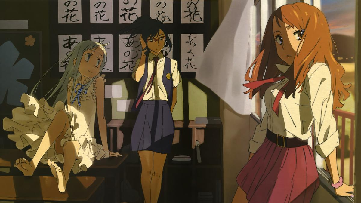 Anohana: The Flower We Saw That Day backdrop