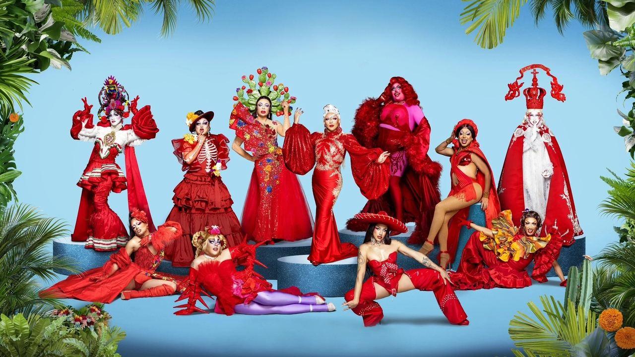 Drag Race México backdrop