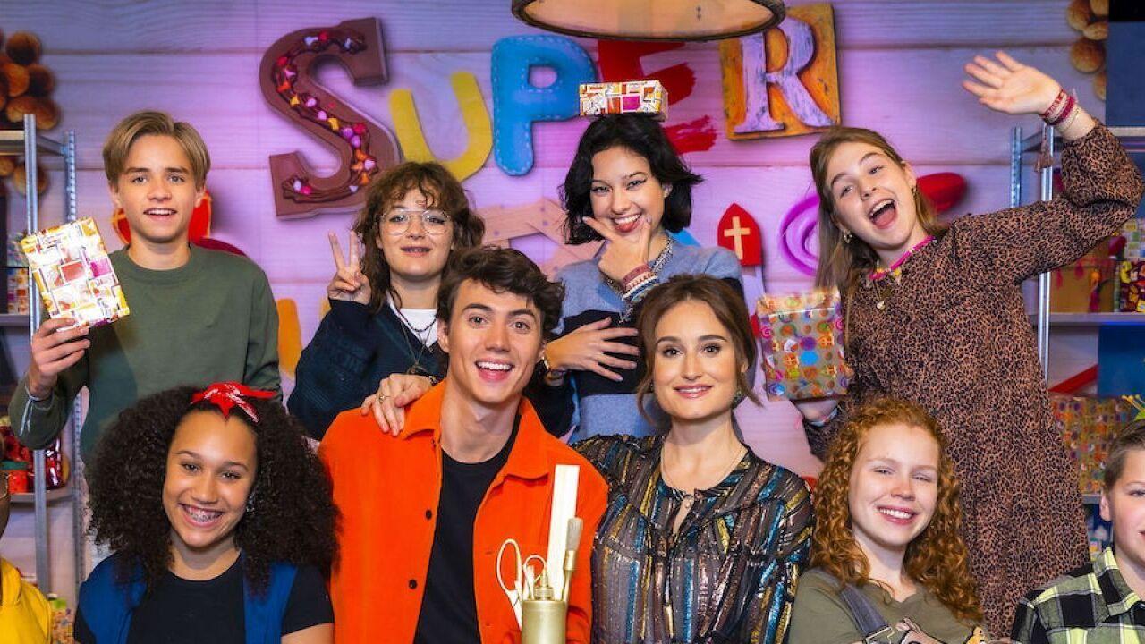 Super Surprise backdrop