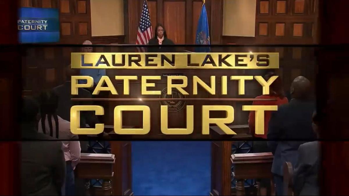 Lauren Lake's Paternity Court backdrop