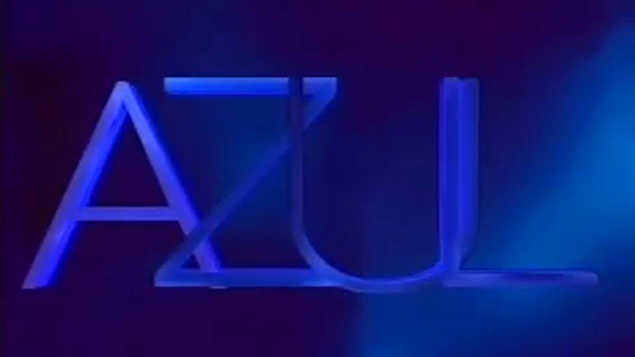 Azul backdrop