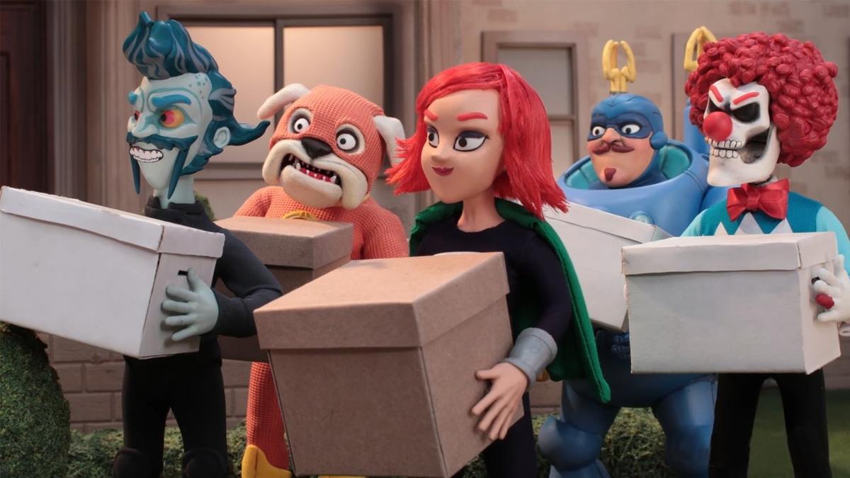 SuperMansion backdrop
