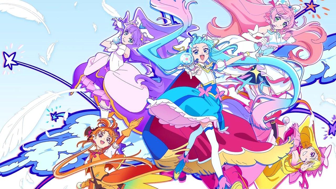 Soaring Sky! Precure backdrop
