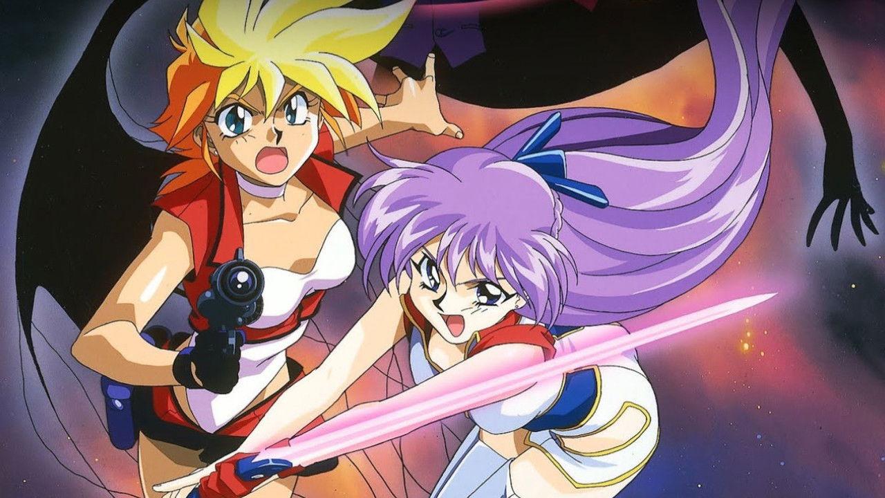 Dirty Pair Flash backdrop