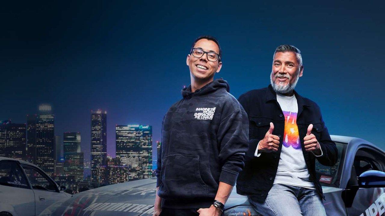 Super Street Garage backdrop