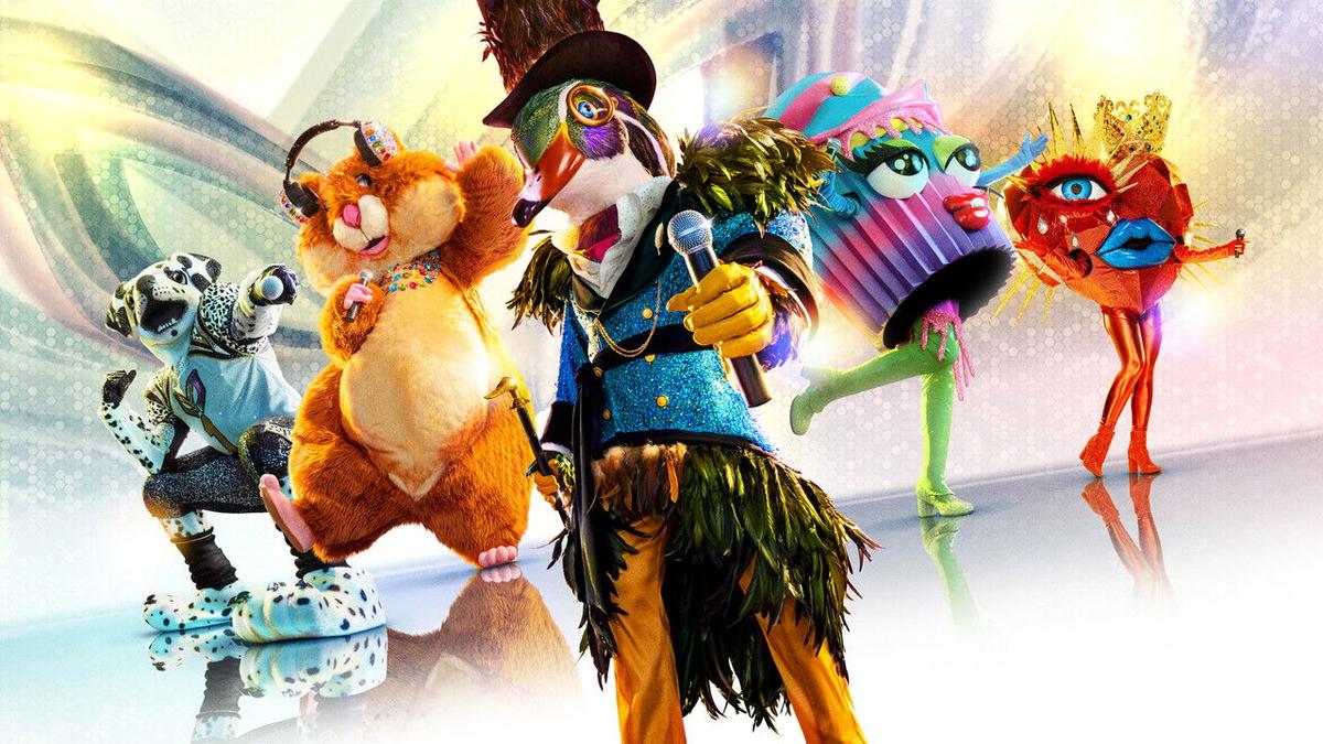The Masked Singer backdrop