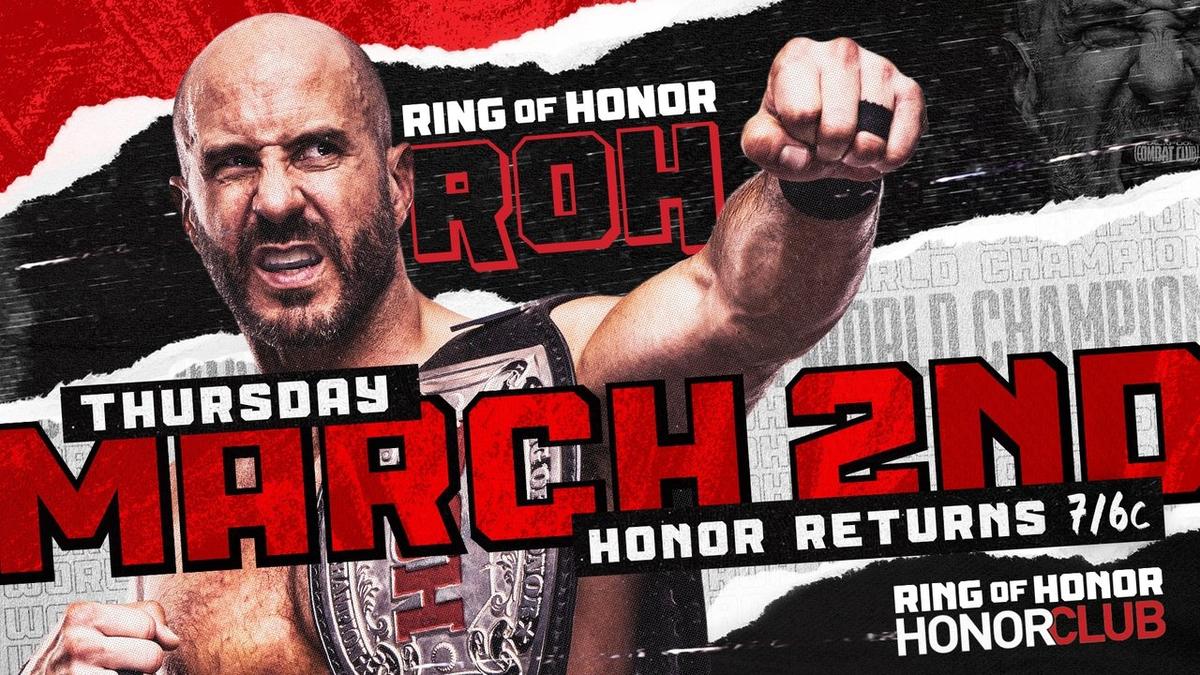 Ring of Honor Wrestling backdrop