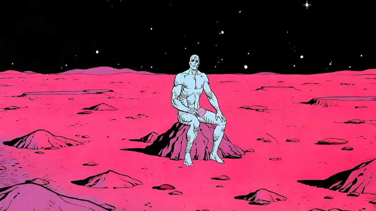 Watchmen: Motion Comic backdrop
