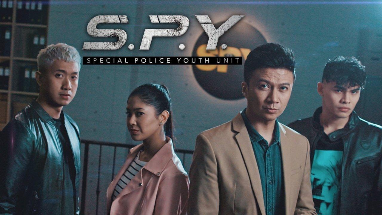 S.P.Y. backdrop