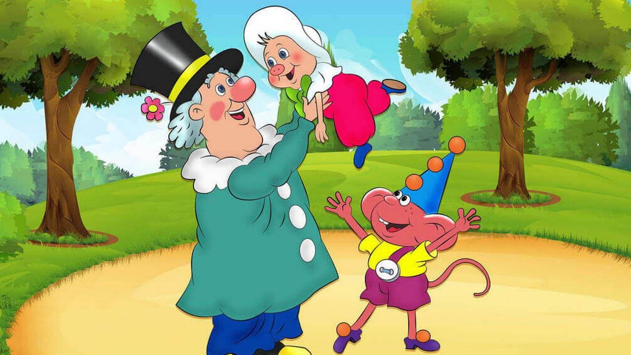 Priklyucheniya porosenka Funtika backdrop