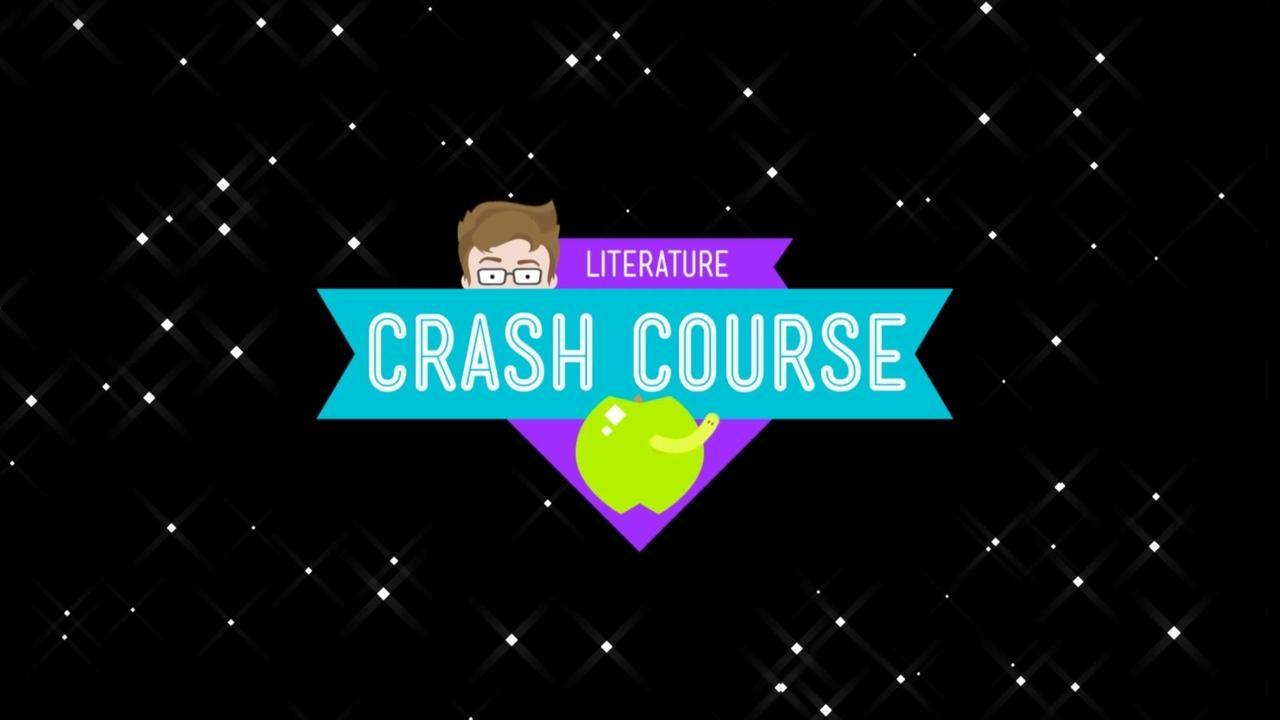 Crash Course Literature backdrop