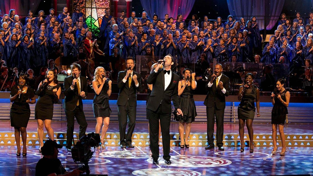 Woolworths Carols in the Domain backdrop