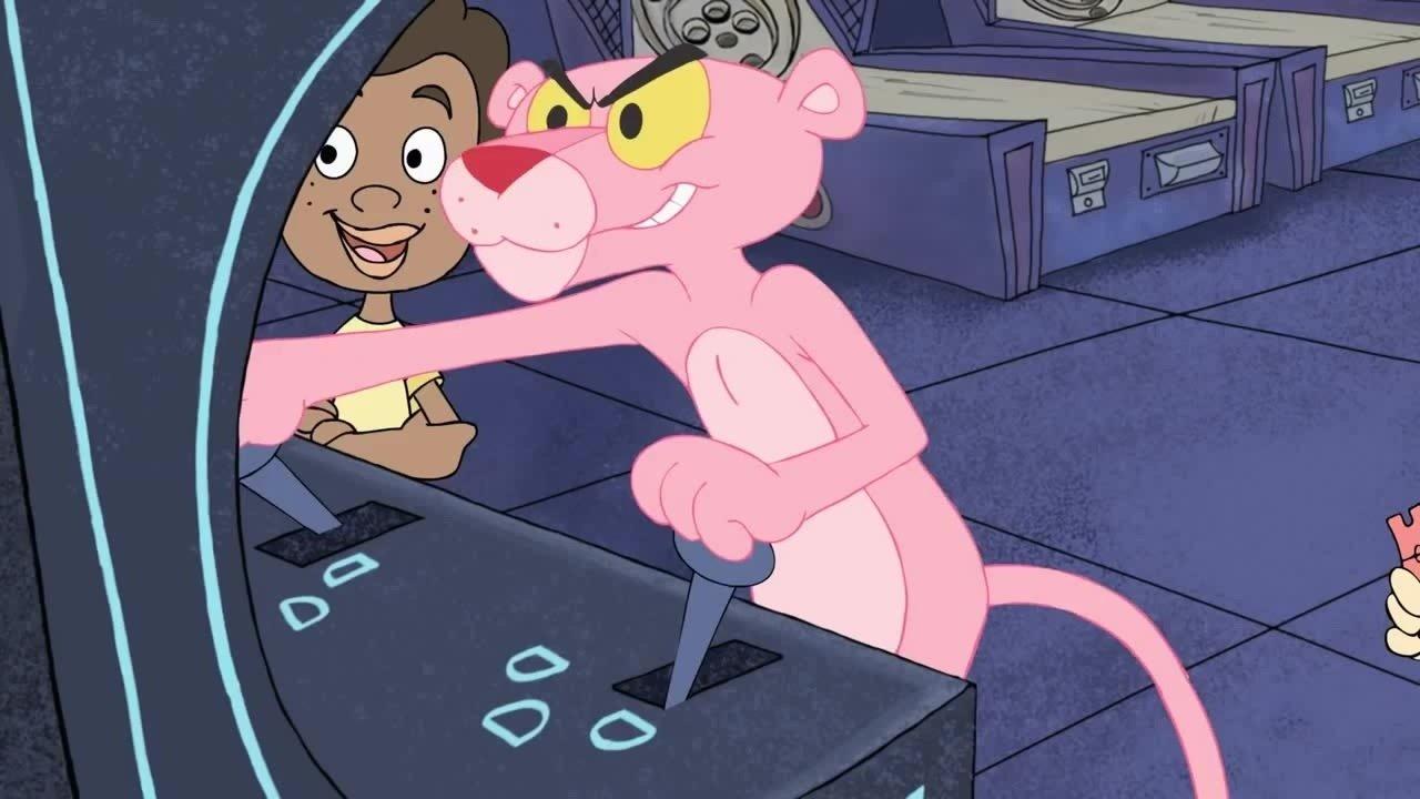 Pink Panther and Pals backdrop
