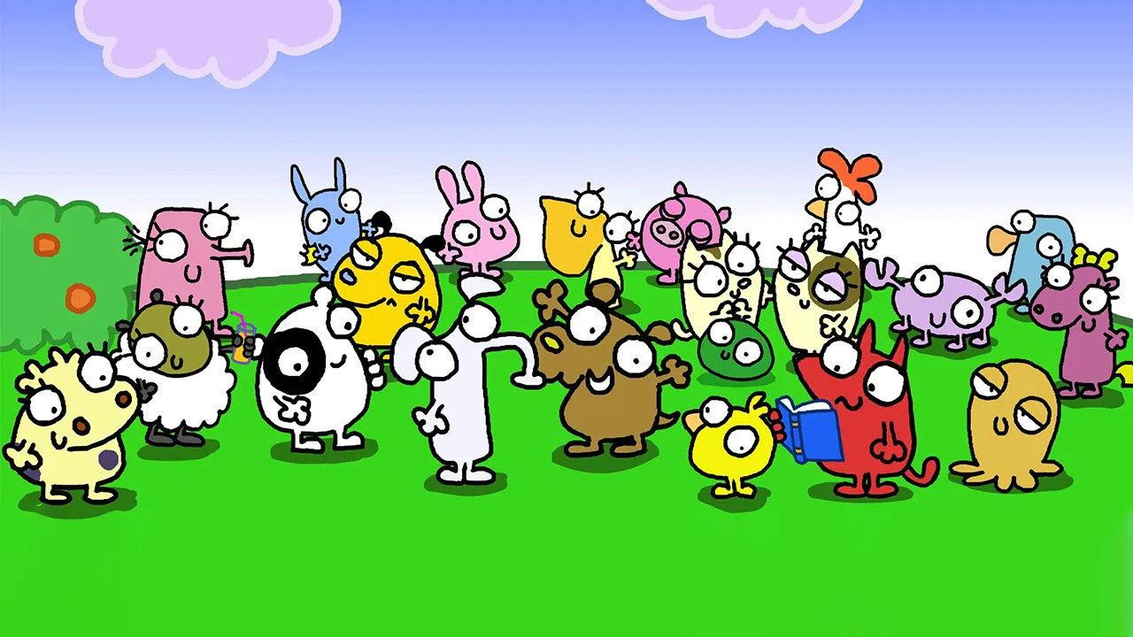 Fluffy Gardens backdrop