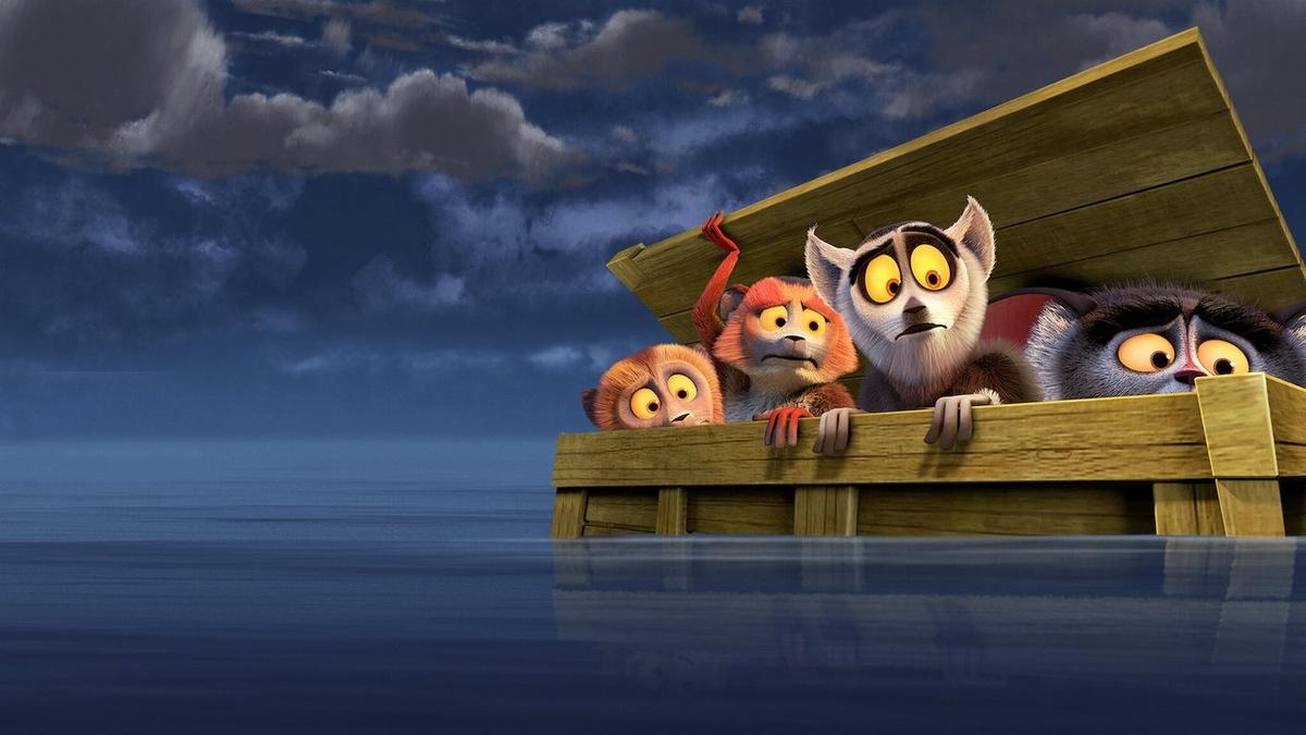 All Hail King Julien: Exiled backdrop