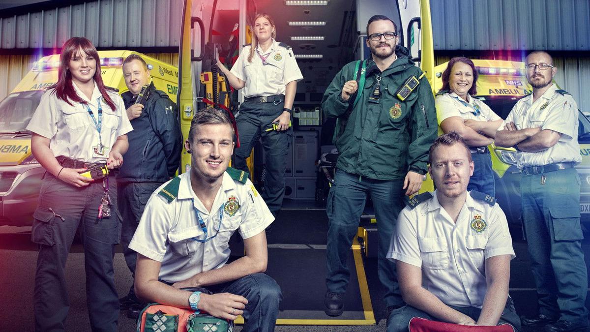 Inside the Ambulance backdrop