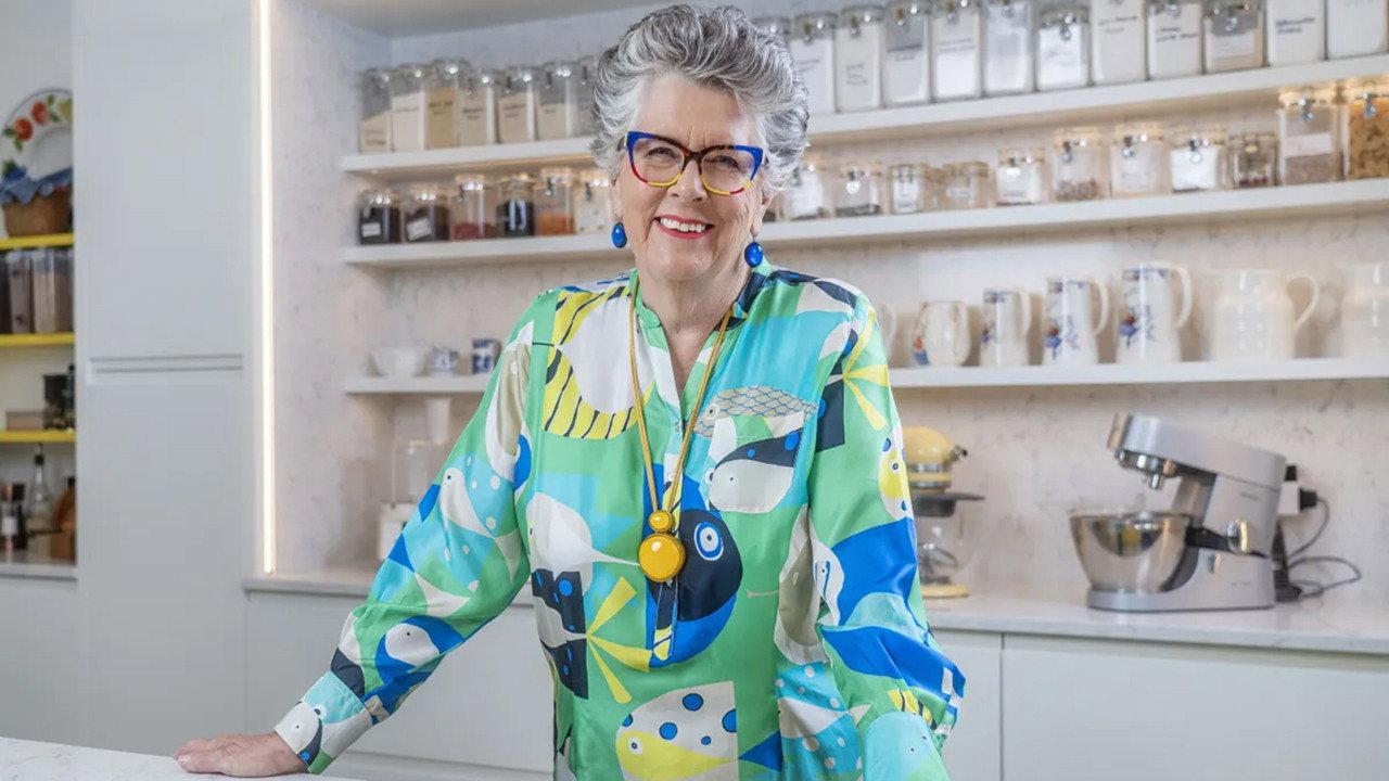 Prue Leith's Cotswold Kitchen backdrop