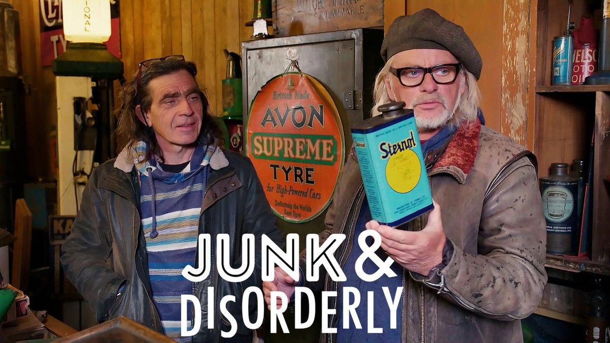 Junk and Disorderly backdrop