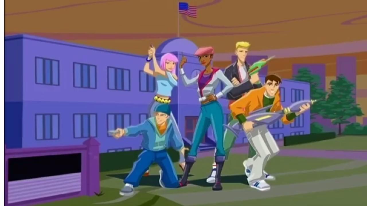 Dork Hunters From Outer Space backdrop