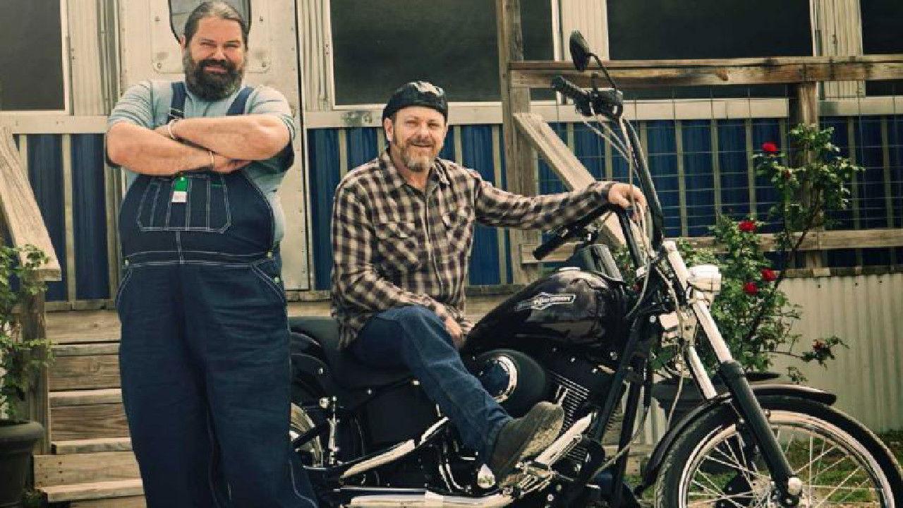 Hairy Bikers backdrop