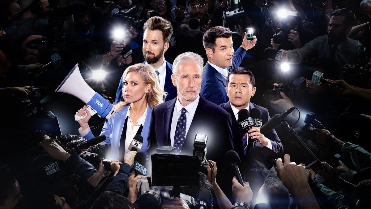 The Daily Show backdrop