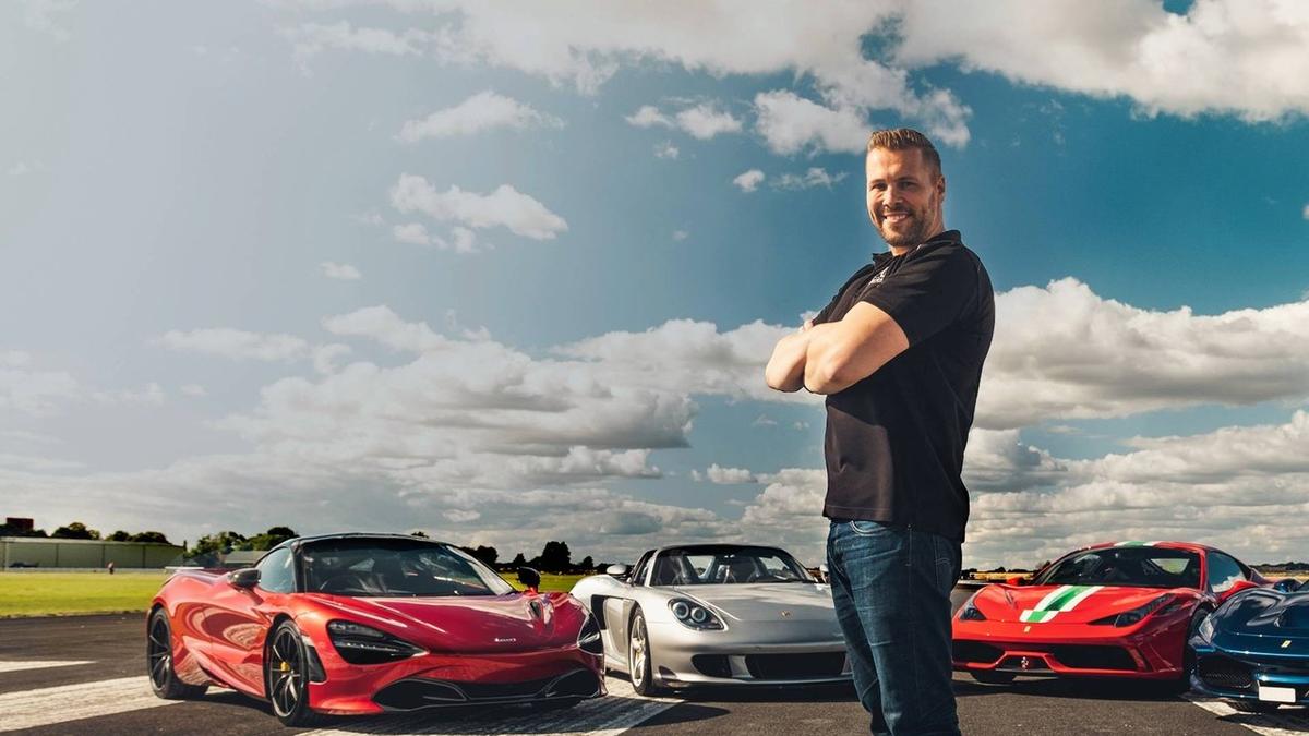 Supercar Showroom backdrop
