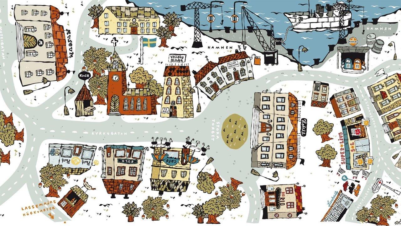 LasseMajas detektivbyrå backdrop