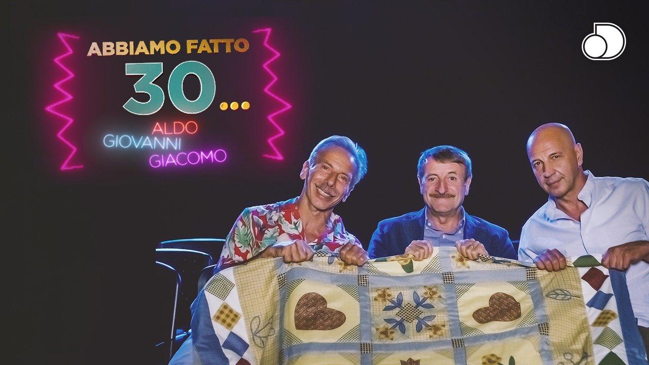 Abbiamo fatto 30... backdrop