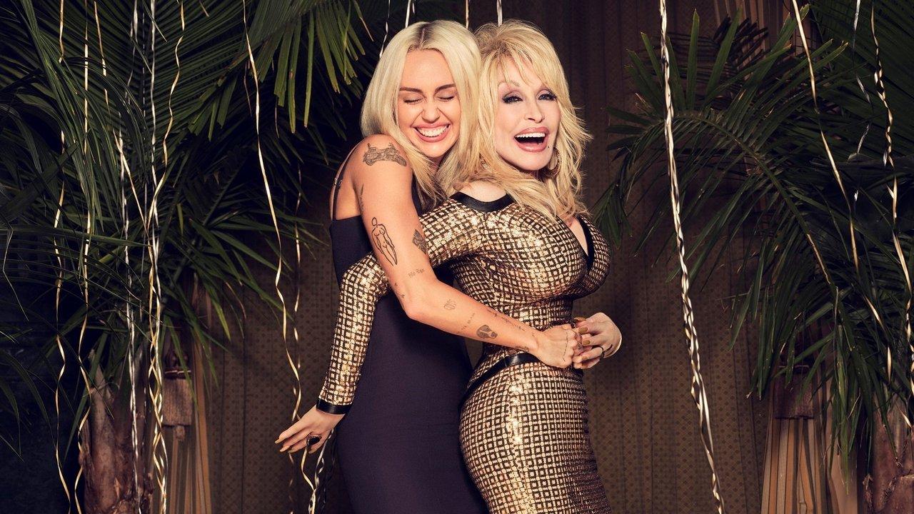Miley's New Year's Eve Party backdrop