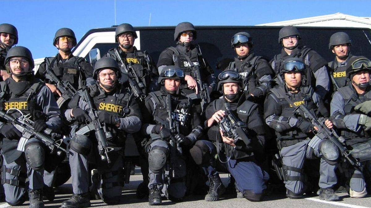 S.W.A.T. USA backdrop