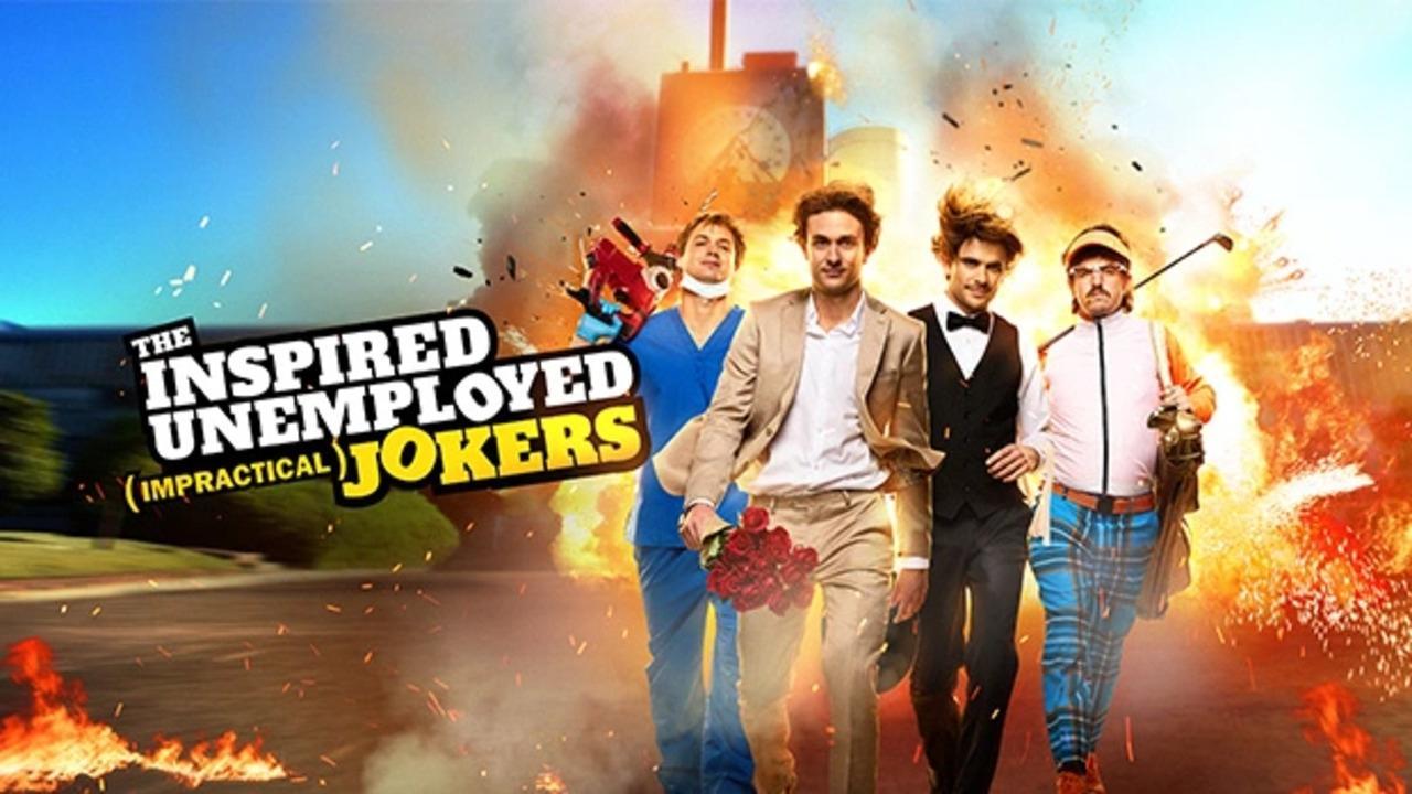 The Inspired Unemployed (Impractical) Jokers backdrop