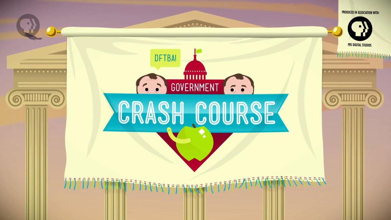Crash Course U.S. Government and Politics backdrop
