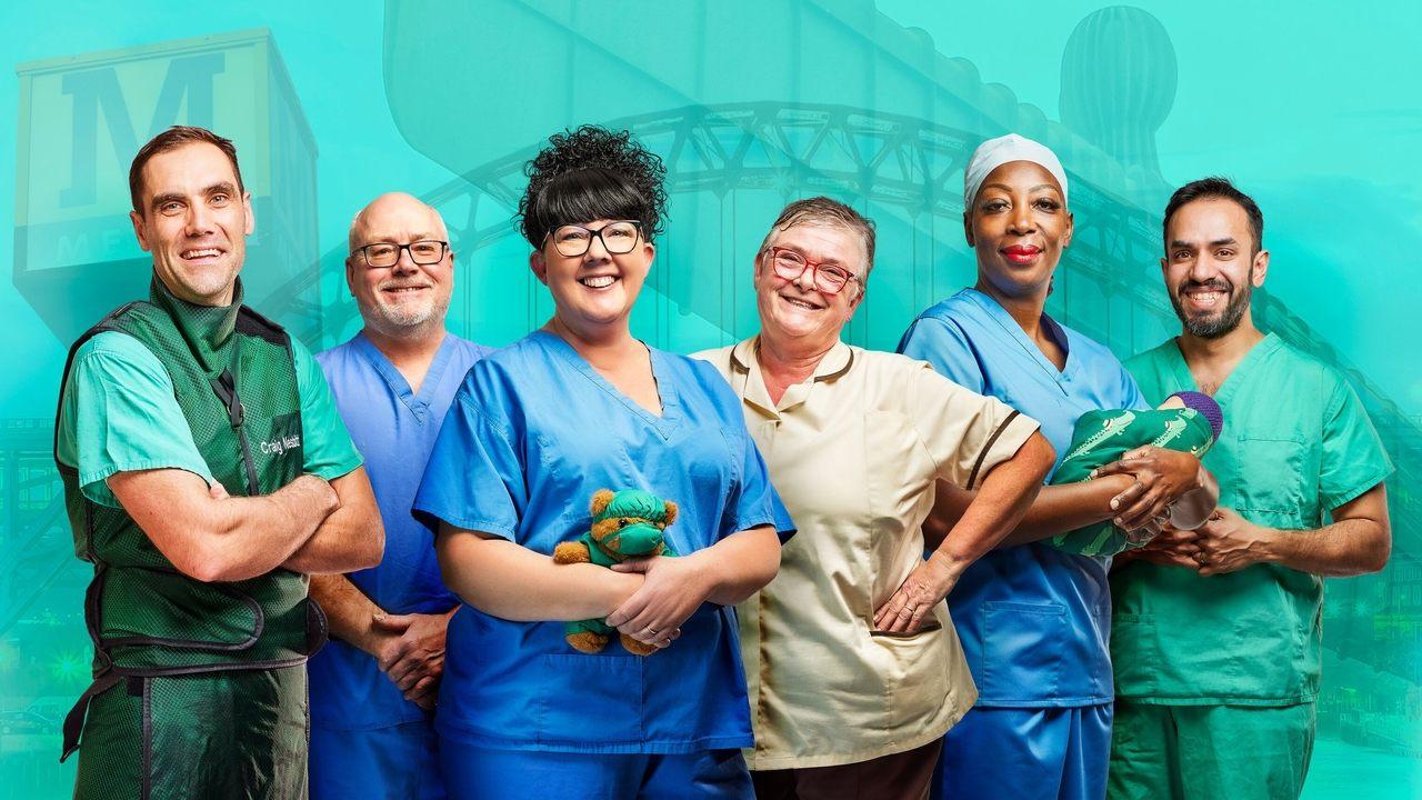 Geordie Hospital backdrop