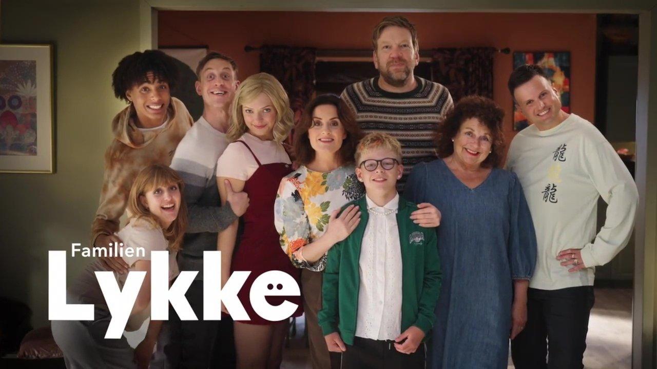Familien Lykke backdrop
