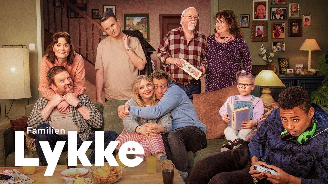 Familien Lykke backdrop